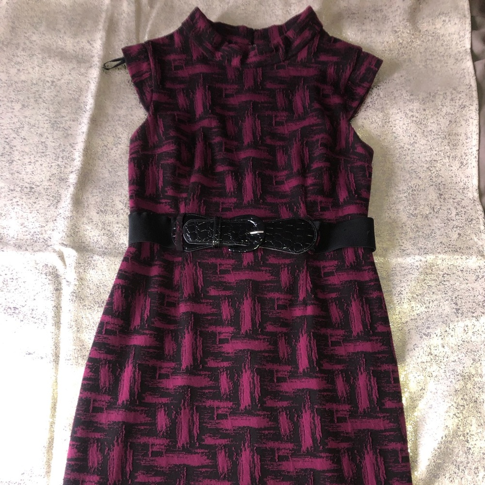 Business formal black dress